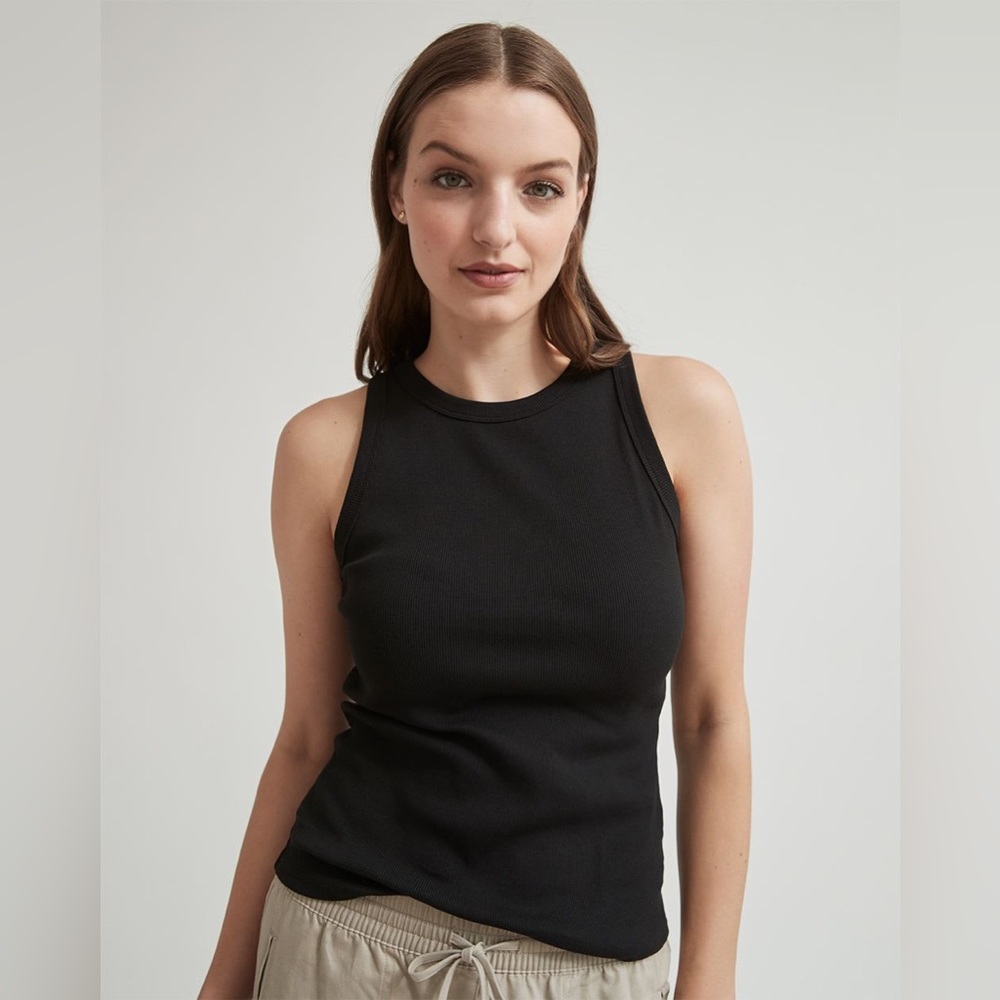 RW&Co ribbed racer back tank. Size XXL.